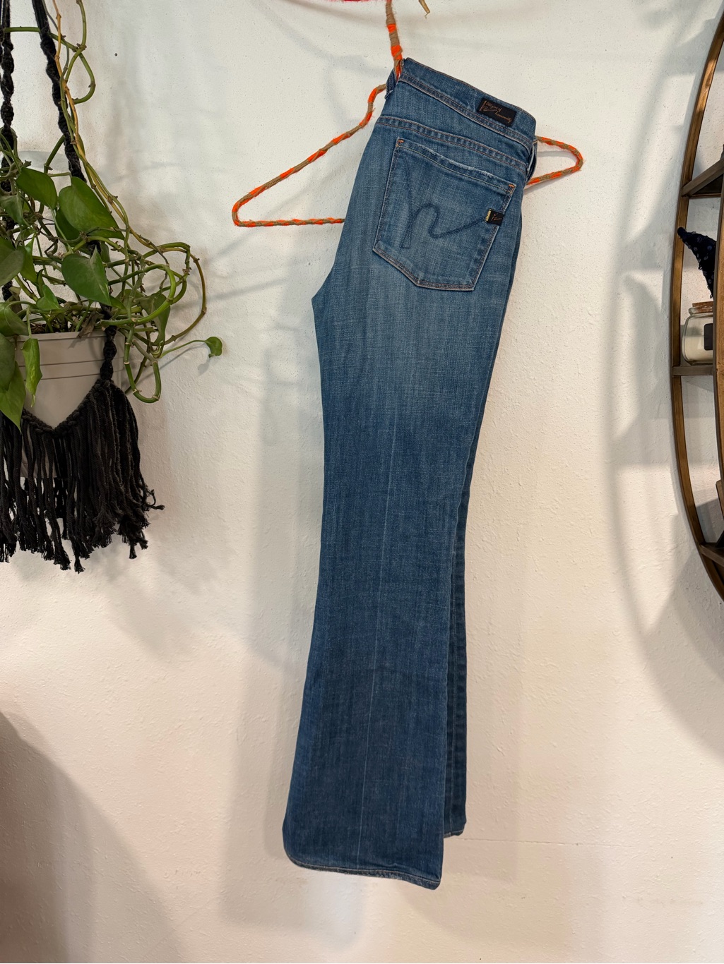 Citizens Of Humanity Ingrid #002 Low-Waist Flare Stretch Jeans